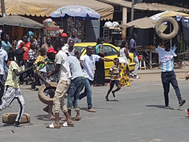 Images exclusives à Djiddah Thiaroye Kaw: Plusieurs jeunes du Grand Parti arrêtés