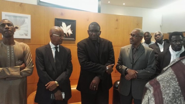 Paris : Images de la levée de corps de la mère du ministre Abdoulaye Daouda Diallo Paris : Images de la levée de corps de la mère du ministre Abdoulaye Daouda Diallo