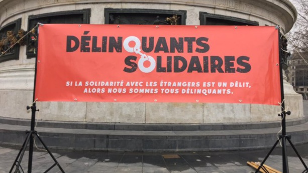 FRANCE : Rassemblement à Paris pour dénoncer le délit de solidarité avec les migrants FRANCE : Rassemblement à Paris pour dénoncer le délit de solidarité avec les migrants