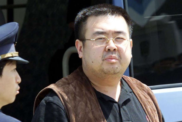 Kim Jong-Nam, le fils de l'ancien leader nord-coréen Kim Jong-Il et frère de l'actuel Kim Jong-Un, en 2001, au Japon.