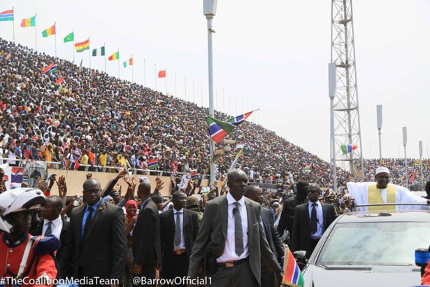 Les images de la cérémonie d'investiture du président Adama Barrow