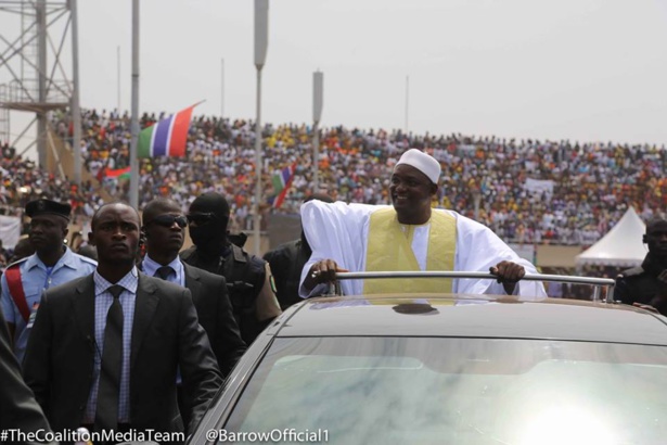 Les images de la cérémonie d'investiture du président Adama Barrow