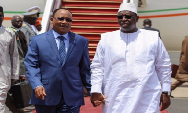 Mahamadou Issoufou et Macky Sall Mahamadou Issoufou et Macky Sall