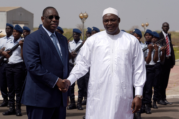 Adama Barrow est arrivé à Dakar