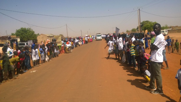 Visite du président Macky Sall: liesse populaire à Séno-Palel avec le Dr Daff