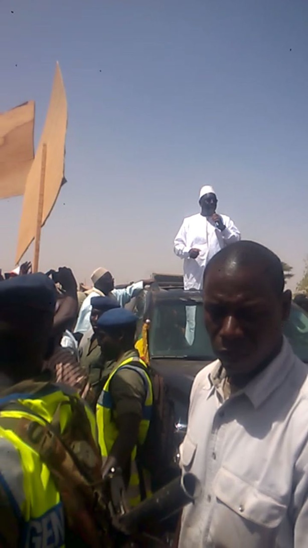 Visite du président Macky Sall: liesse populaire à Séno-Palel avec le Dr Daff