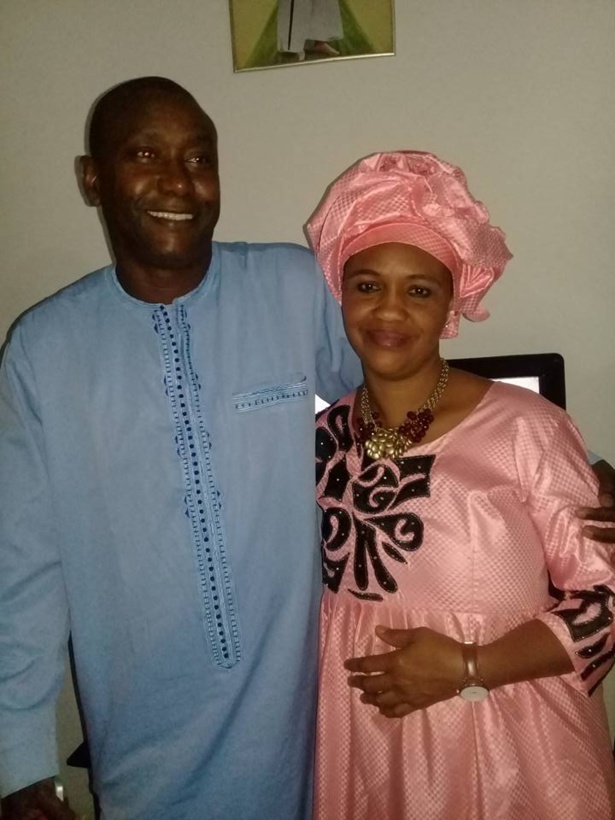 Le Responsable du GP à Pikine Aly Ba et son épouse Sarata Ly Ba Le Responsable du GP à Pikine Aly Ba et son épouse Sarata Ly Ba