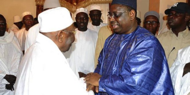 Al Amine et le président Sall Al Amine et le président Sall