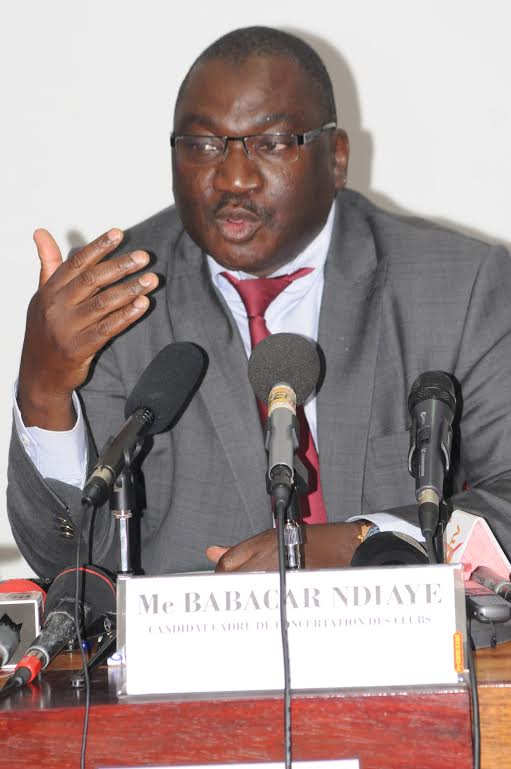 Me Babacar Ndiaye, président de la FSB:  "La situation n’est pas tellement dramatique"