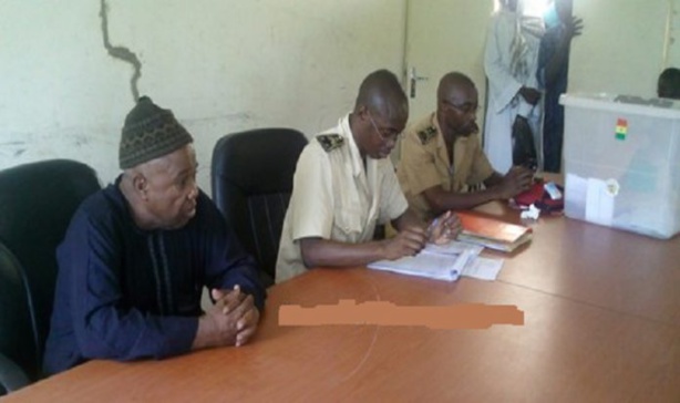 Thiedel Diallo au premier plan Thiedel Diallo au premier plan