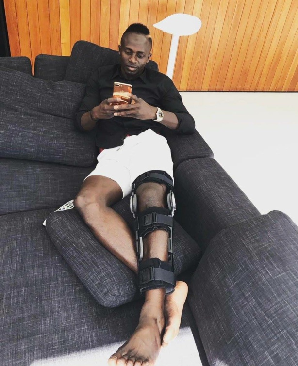 Sadio Mané en convalescence Sadio Mané en convalescence