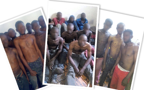 Des migrants africains réduits en esclavage en Libye Des migrants africains réduits en esclavage en Libye