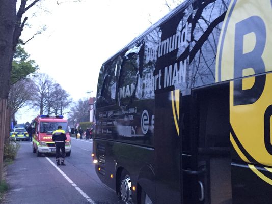 Explosions près du bus de Dortmund