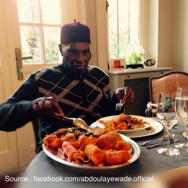 Le vieux à table Le vieux à table