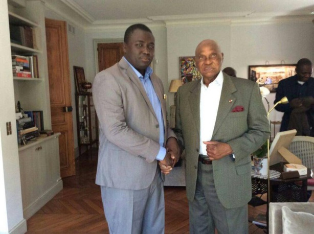 Bamba avec Abdoulaye Wade