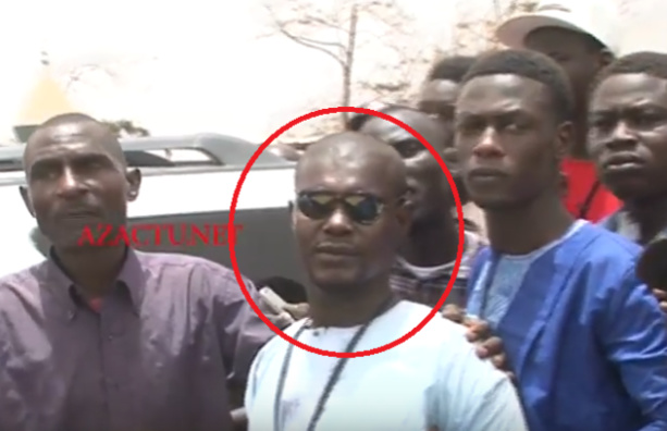 Ousseynou Dias, le père des enfants Dias, en cercle Ousseynou Dias, le père des enfants Dias, en cercle