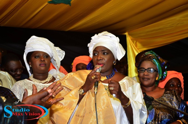 Les images de la mobilisation d'Awa Niang à Pikine Les images de la mobilisation d'Awa Niang à Pikine