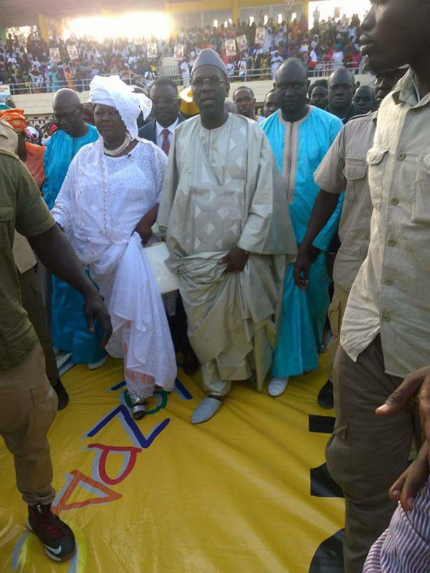 Les images de la mobilisation d'Awa Niang à Pikine Les images de la mobilisation d'Awa Niang à Pikine