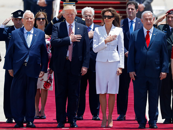 Donald Trump en visite en Israël