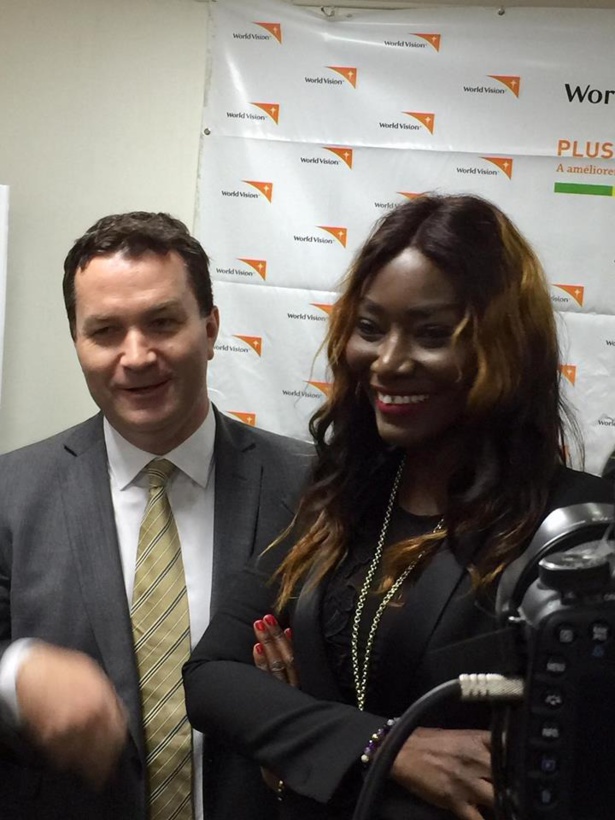 Coumba Gawlo ambassadrice bonne volonté de World Vision Coumba Gawlo ambassadrice bonne volonté de World Vision