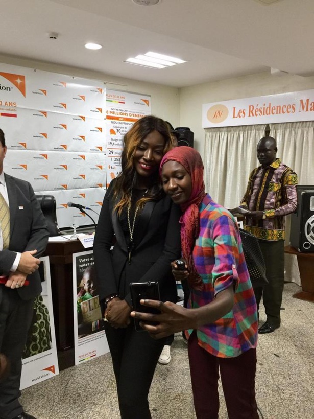 Coumba Gawlo ambassadrice bonne volonté de World Vision