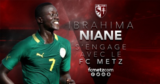 OFFICIEL: Ibrahima Niane rejoint le Fc Metz