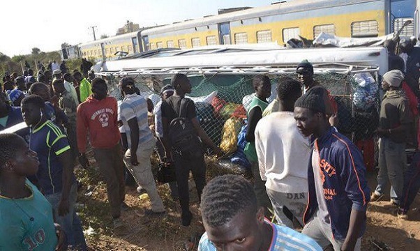 Drame: Un train fauche mortellement une dame à Thies