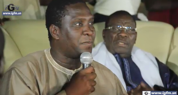 Serigne Khadim Thioune (au premier plan) Serigne Khadim Thioune (au premier plan)