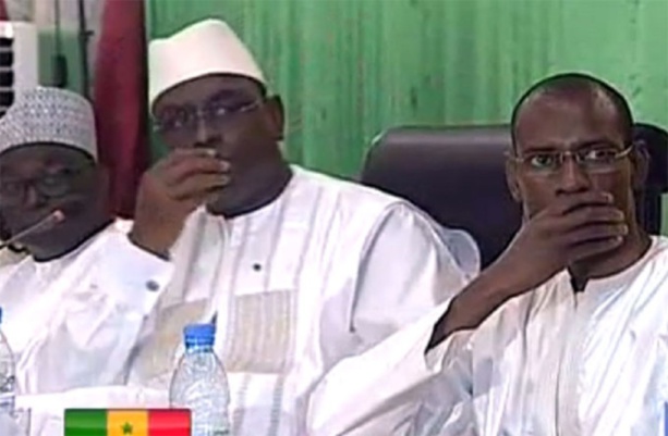 Macky Sall félicite Abdoulaye Daouda Diallo pour le bon déroulement des législatives Macky Sall félicite Abdoulaye Daouda Diallo pour le bon déroulement des législatives