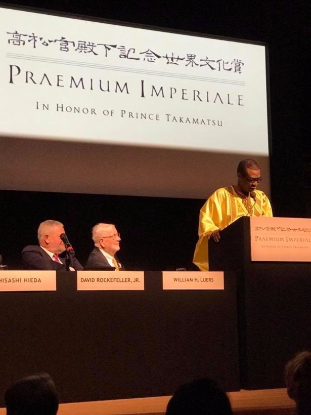 Youssou Ndour lauréat du prix Japonais Praemium Imperiale Youssou Ndour lauréat du prix Japonais Praemium Imperiale