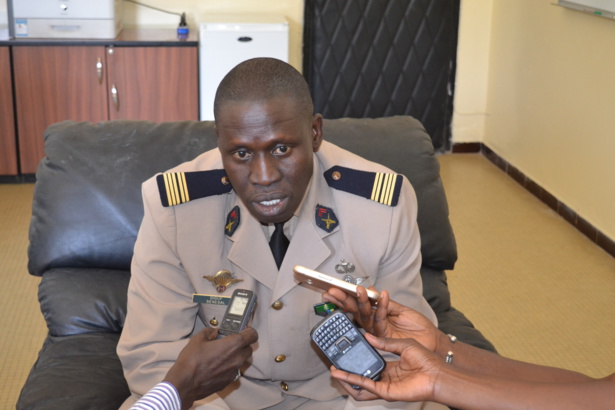 Le commandant de la zone militaire de Ziguinchor, le colonel Khar Diouf Le commandant de la zone militaire de Ziguinchor, le colonel Khar Diouf