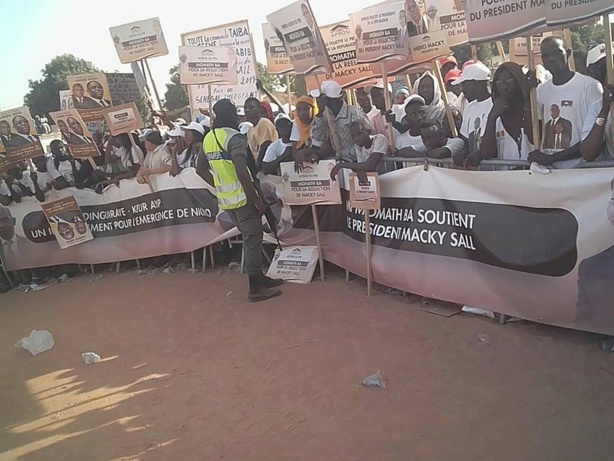 Le DG de l'Aprosi, Momath Ba, a mobilisé ses militants pour la visite de Macky Sall à Nioro