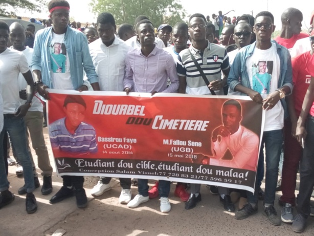 «Diourbel Dou Cimetière» : le coup de gueule des étudiants «Diourbel Dou Cimetière» : le coup de gueule des étudiants