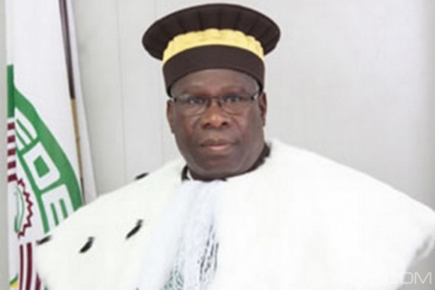 Jérôme Traoré, président de la Cour de justice de la CEDEAO Jérôme Traoré, président de la Cour de justice de la CEDEAO