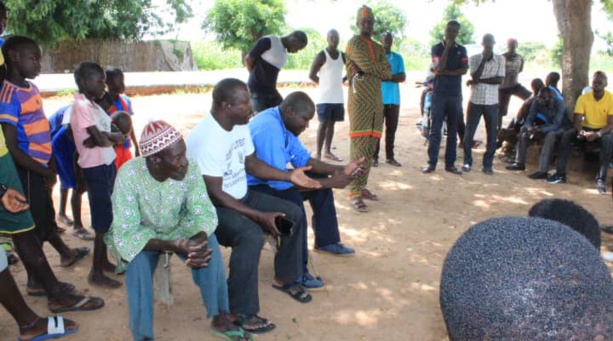 Parrainage : Sémou Diouf sillone le département de Fatick