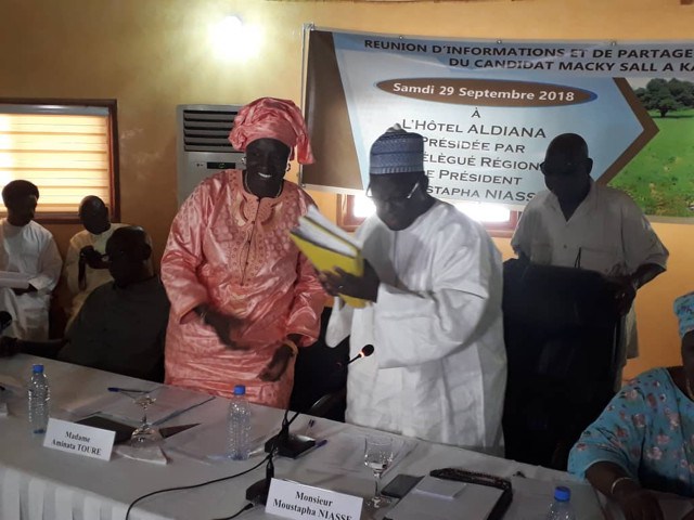 Malaw Sow,  Président Du Conseil Départemental De Nioro : « Moustapha Niasse et Aminata Touré sont des truands politiques sans base"