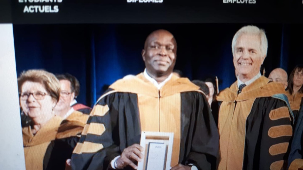 Le professeur Sénégalais Ndiaga Loum honoré au Canada Le professeur Sénégalais Ndiaga Loum honoré au Canada