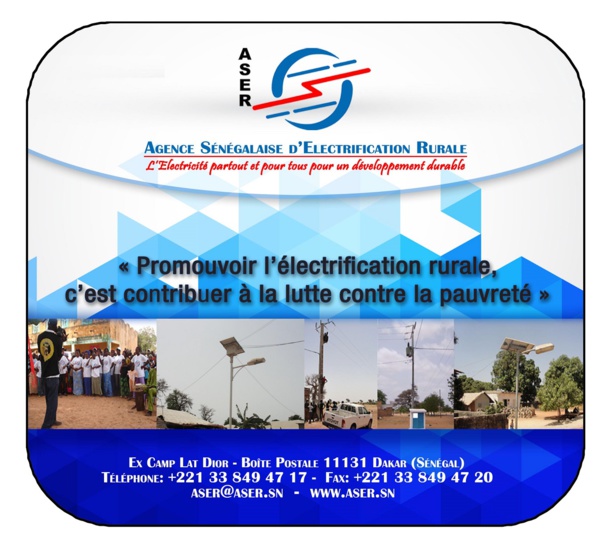 Scandale à l'Aser : un marché de gré à gré de 78,7 milliards FCFA attribué à une société allemande Scandale à l'Aser : un marché de gré à gré de 78,7 milliards FCFA attribué à une société allemande