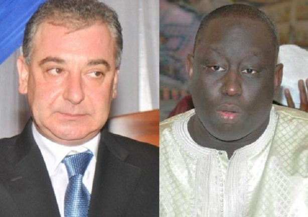 Aliou Sall et Frank Timis à la CREI Aliou Sall et Frank Timis à la CREI