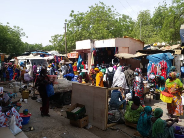 Touba : Marché Occass fermé, plusieurs autres petits marchés sont ouverts Touba : Marché Occass fermé, plusieurs autres petits marchés sont ouverts