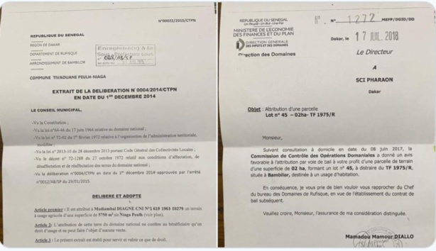Attribution de deux terrains à Niaga Peulh et à Bambilor à Madiambal Diagne : les précisions non convaincantes du journaliste