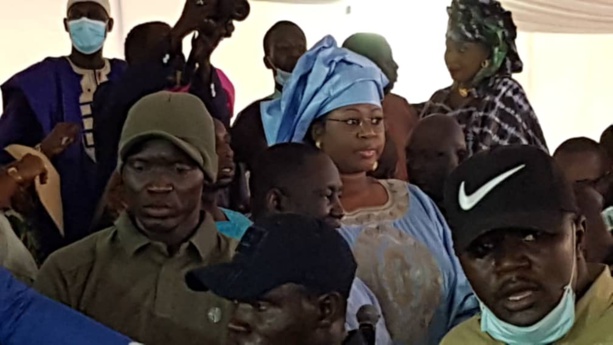 Démonstration de force à Guédiawaye: Néné Fatoumata Tall vole la vedette à Lat Diop qui boude et s'en va