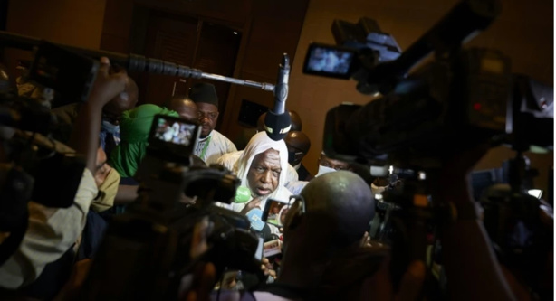 Imam Dicko en séjour à Dakar Imam Dicko en séjour à Dakar