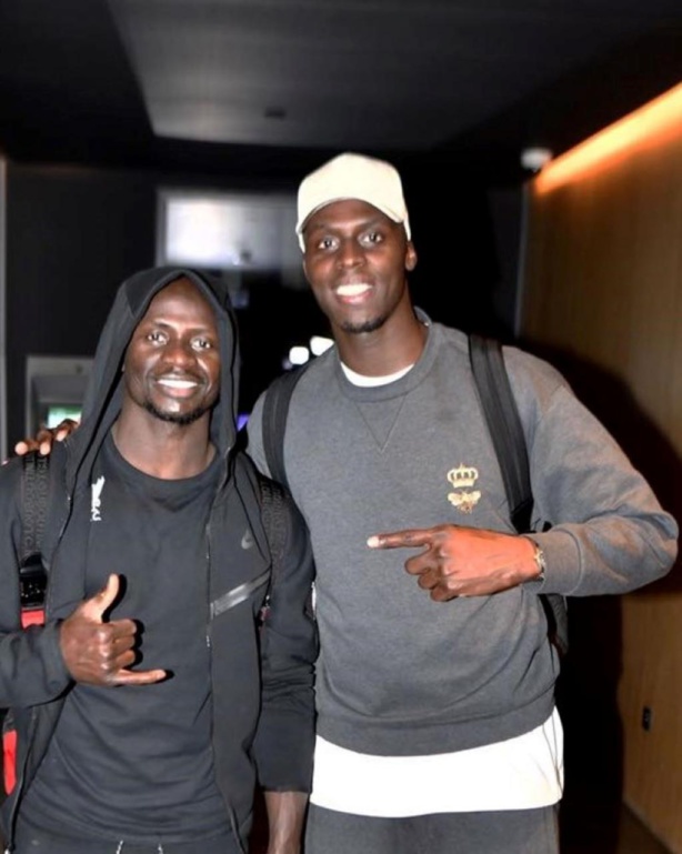 CAN 2021 : Sadio Mané et Édouard Mendy à Dakar CAN 2021 : Sadio Mané et Édouard Mendy à Dakar