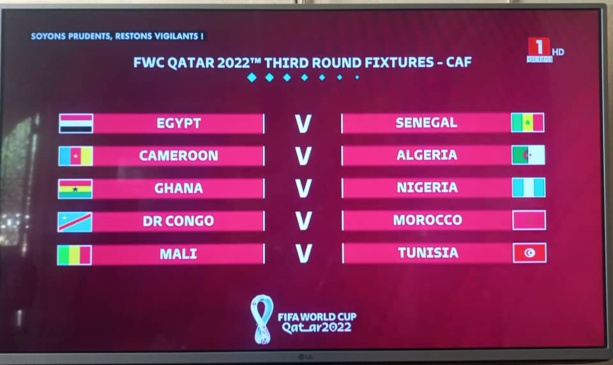 Eliminatoires mondial Qatar 2022 : Le Sénégal hérite de l’Egypte, choc Mané-Salah en attraction ! Eliminatoires mondial Qatar 2022 : Le Sénégal hérite de l’Egypte, choc Mané-Salah en attraction !