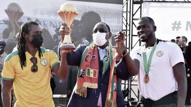 Macky Sall sur Aliou Cissé : "Il ne fait pas beaucoup de bruit mais il nous a amené la Coupe"