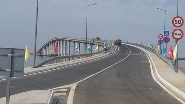 Le Pont de Foundiougne sera inauguré le 26 mars prochain Le Pont de Foundiougne sera inauguré le 26 mars prochain