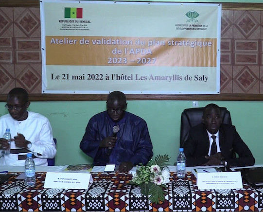 Validation du plan stratégique de l'APDA : " L'artisanat est devenu la solution aux problèmes...", selon Pape Amadou Ndao
