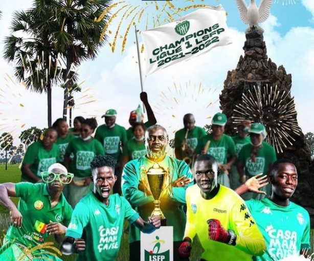 Foot local : Le Casa sport champion de la ligue 1 édition 2022 Foot local : Le Casa sport champion de la ligue 1 édition 2022