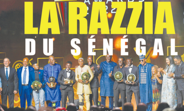 Cérémonie Caf Awards 2022 : Le Sénégal fait une razzia
